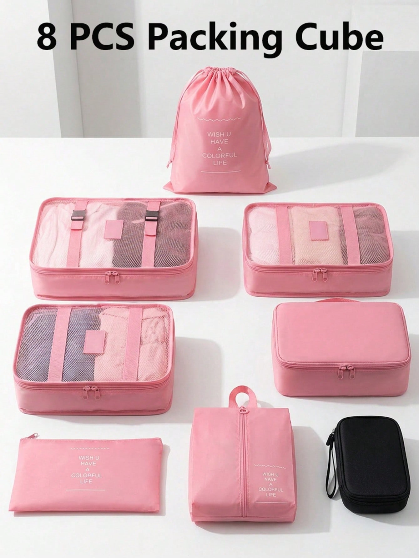 Set Packing Cubes& Travel Cabl - Tech Accessories Case review and price
